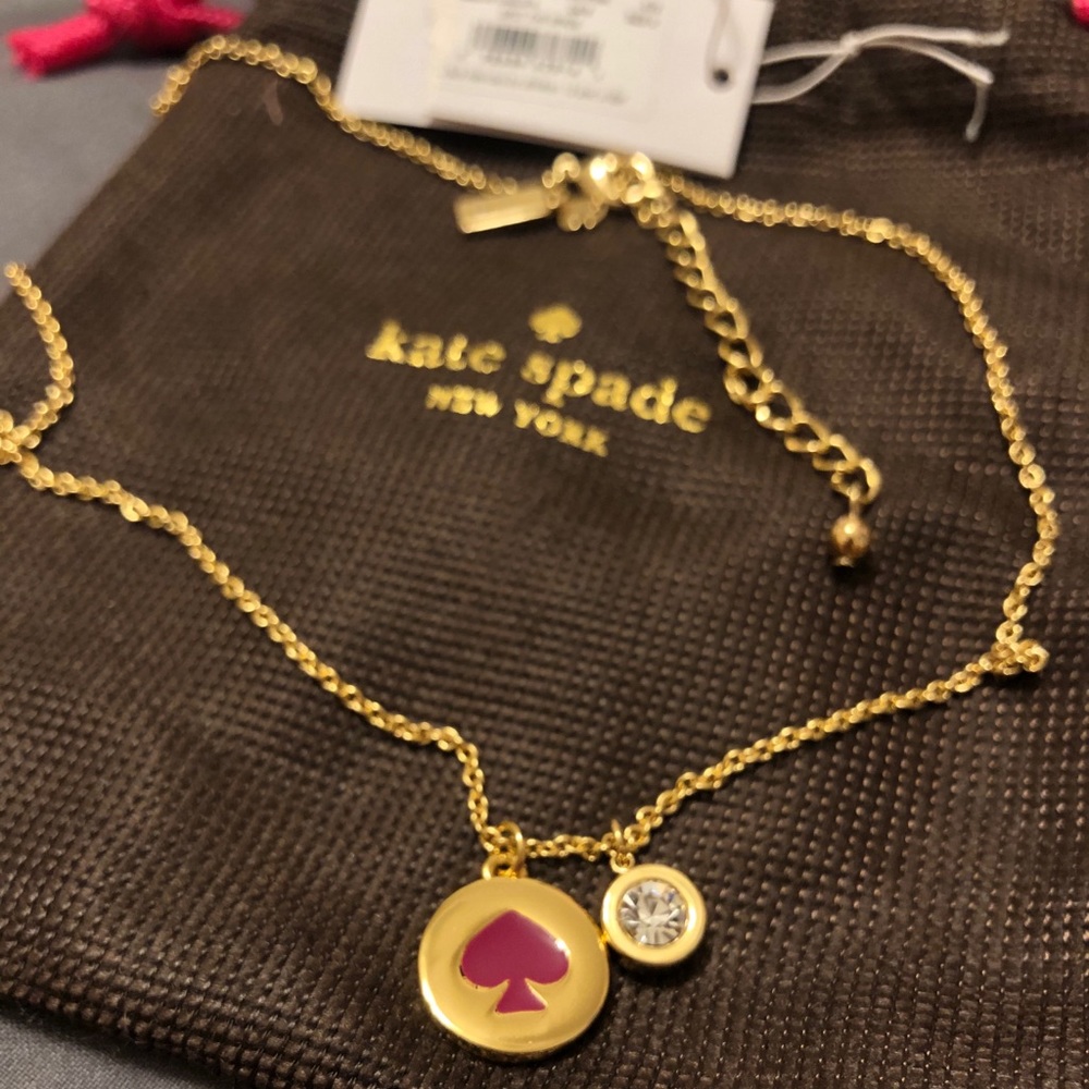 Kate Spade Spot The Spade Necklace